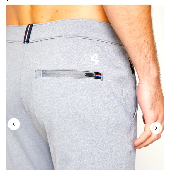 Comfortable Tapered Slim Fit Athleisure Pants w/ 2 side, 1 Cell & 1 Rear pocket - Picture 1 of 3